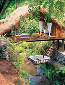 Romantic secluded getaway